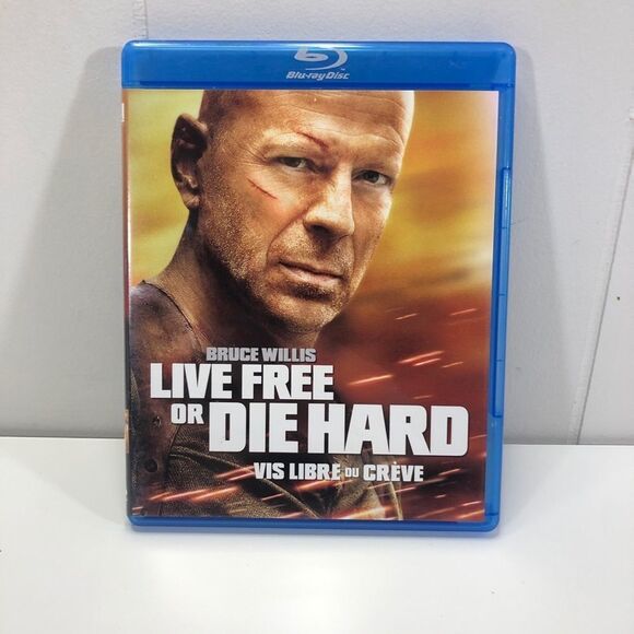Live Free and Die Hard Blu Ray Bruce Willis - Picture 1 of 4